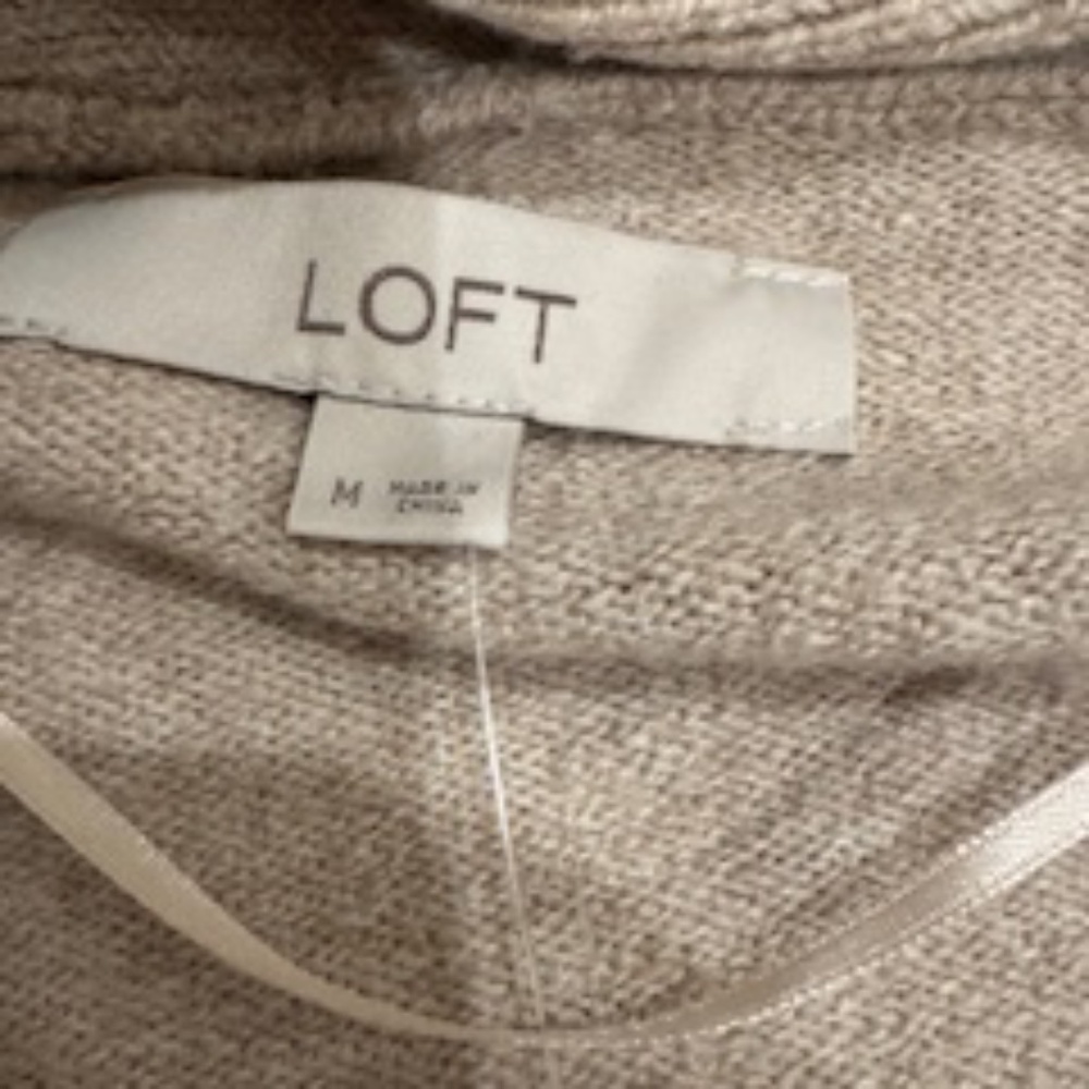 NWT Long Open Cardigan from LOFT, Med - Picture 2 of 4